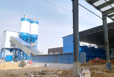 HZS270混凝土搅拌站(图6) 菏泽240混凝土搅拌站